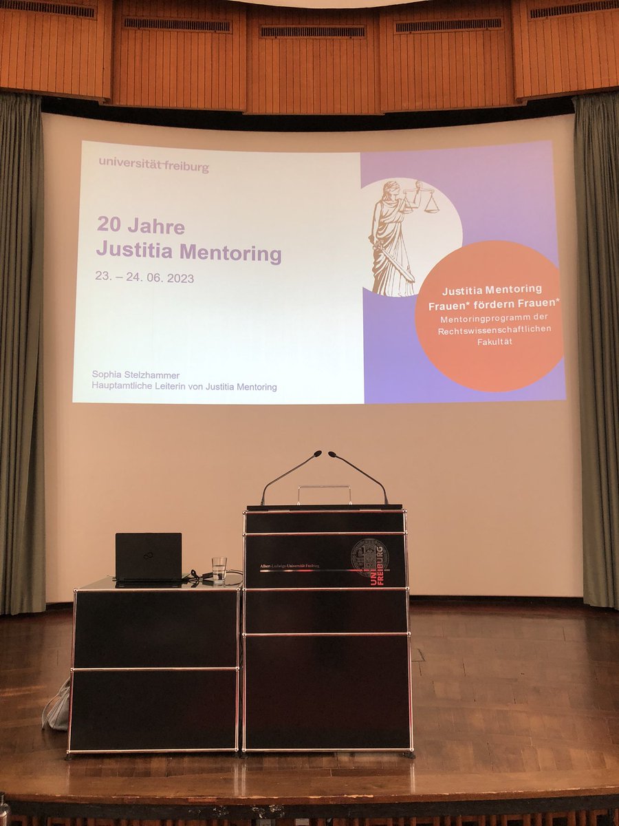 Um 18:15 startet unsere Jubiläumsfeier mit dem Festvortrag von Professorin Angelika Nußberger <a href="/UniCologne/">Universität zu Köln</a> #JustitiaMentoring