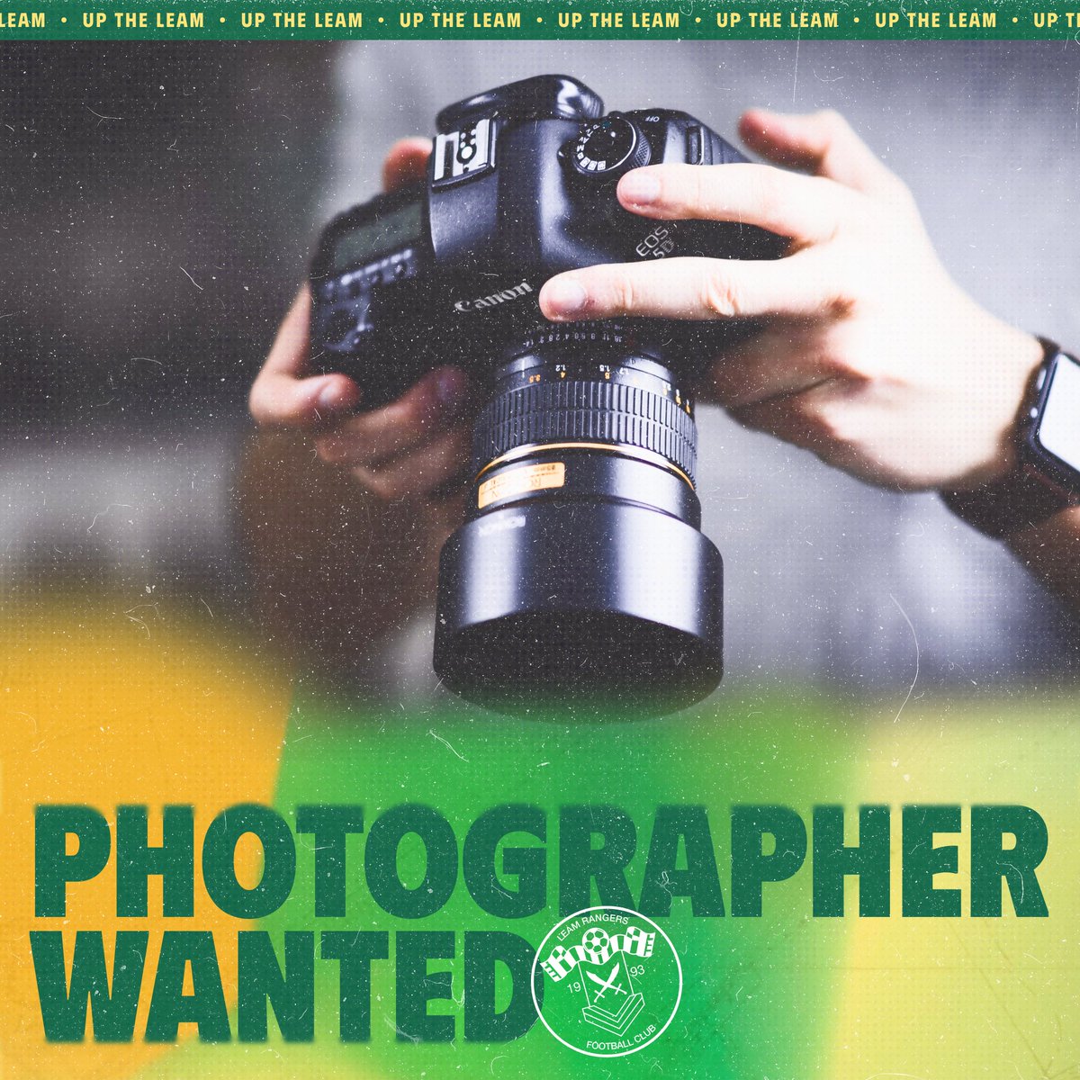 📸 𝗣𝗛𝗢𝗧𝗢𝗚𝗥𝗔𝗣𝗛𝗘𝗥 𝗪𝗔𝗡𝗧𝗘𝗗 — We are on the look out for a volunteer matchday photographer for our games during the 23/24 season and beyond.

If you're looking for some experience and have Saturdays free, drop us a DM 📩

<a href="/nonleaguevol/">Non-League Volunteers</a> #UpTheLeam #UTL 🔰