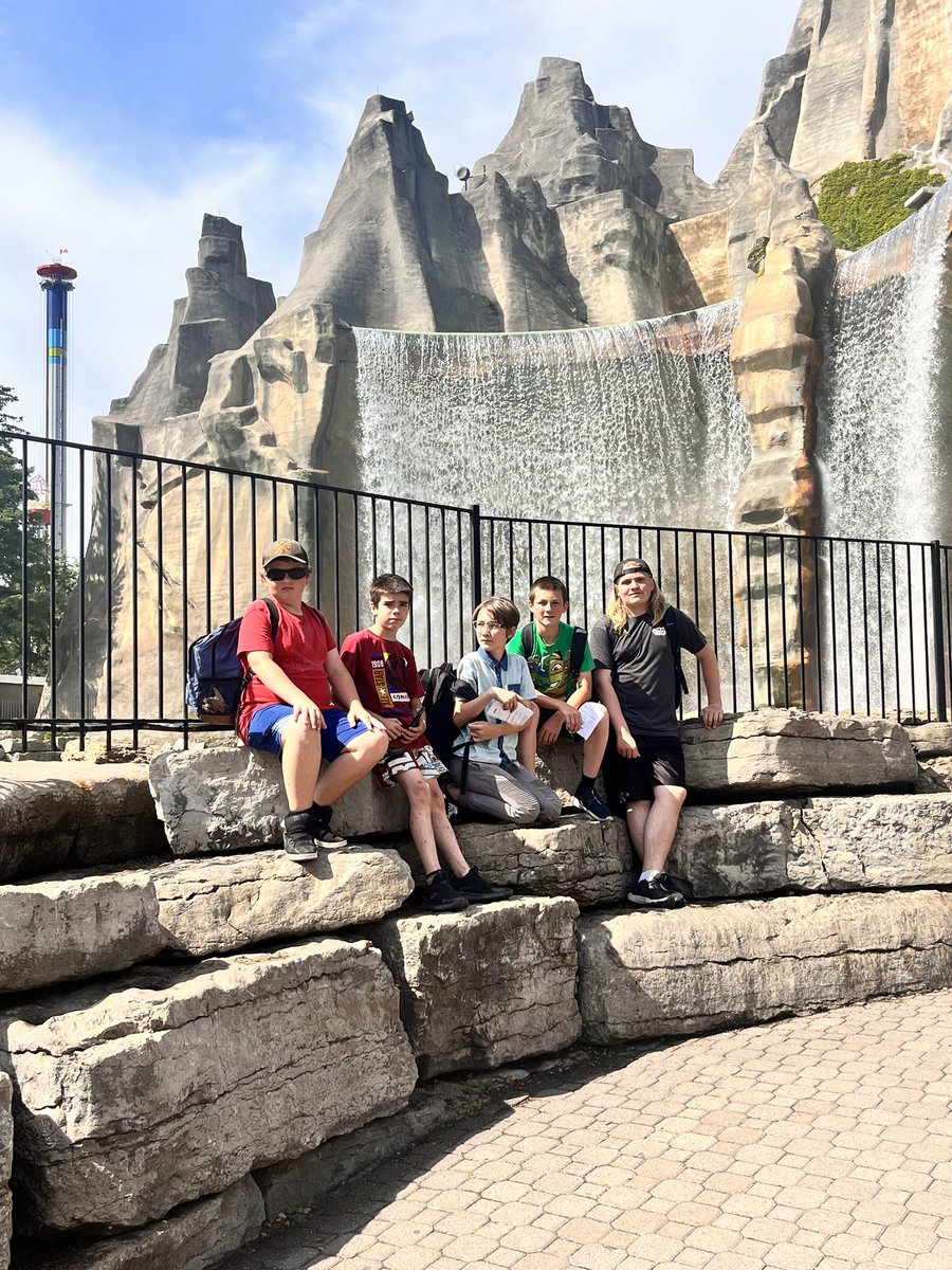 Our year end trip to Canada’s Wonderland was a success! Thank you to my group of boys who made the day so much fun and enjoyable! <a href="/MarmoraPublic/">MarmoraPublicSchool</a>