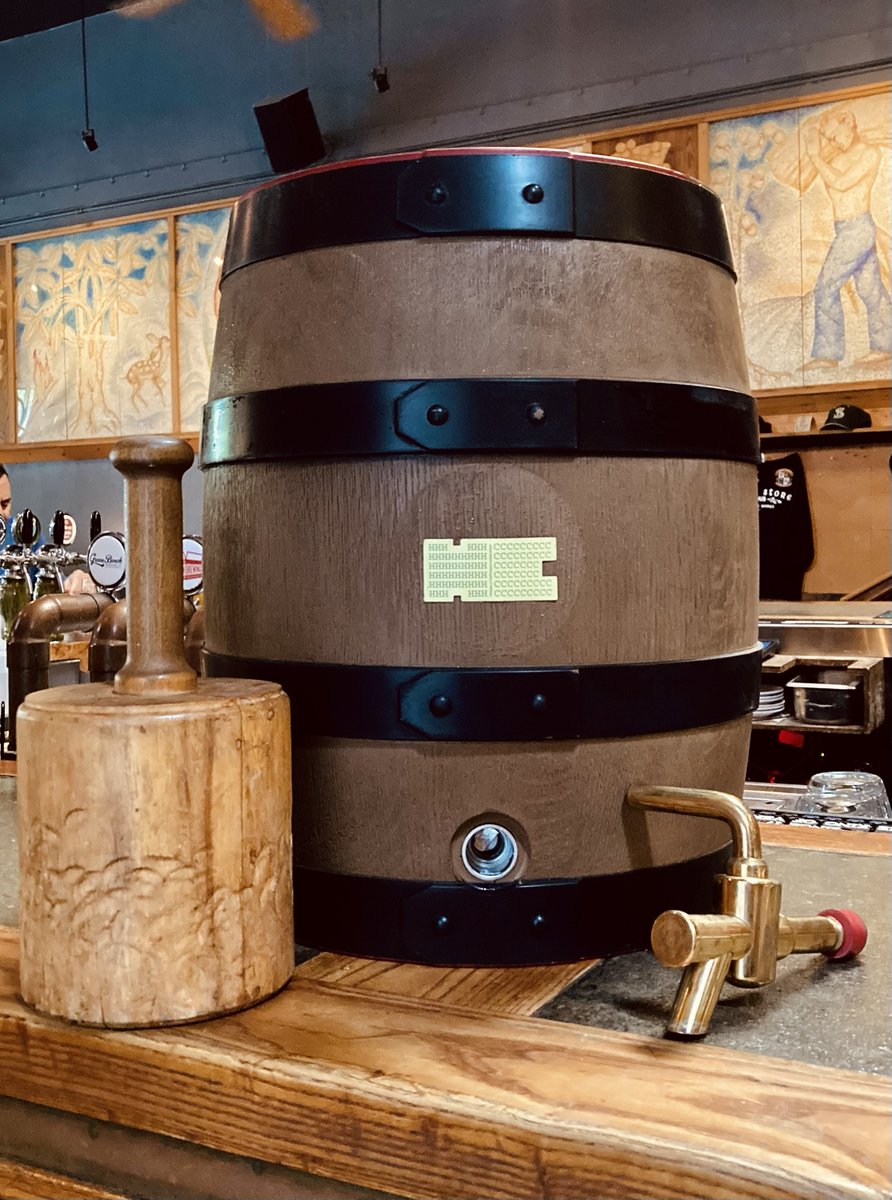Brick Store (@brickstorepub) on Twitter photo Our pals <a href="/halfcrooksbeer/">halfwaycrooksbeer</a> sent us a gravity cask of their wonderful Kellerbier called Decimals. We're gonna tap it tomorrow at noon so make sure you get here in time for your pour!! Our pals <a href="/halfcrooksbeer/">halfwaycrooksbeer</a> sent us a gravity cask of their wonderful Kellerbier called Decimals. We're gonna tap it tomorrow at noon so make sure you get here in time for your pour!!