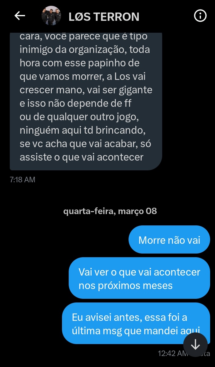 007marcosss's tweet photo. Tic tac kkkkk
@rodrigoterron @rodrigofee2 @kakavelT1 
Quero vê vcs sem a torcida kkkkkkkkkkkkkkkkkkkk https://t.co/fdFyfjgZi3