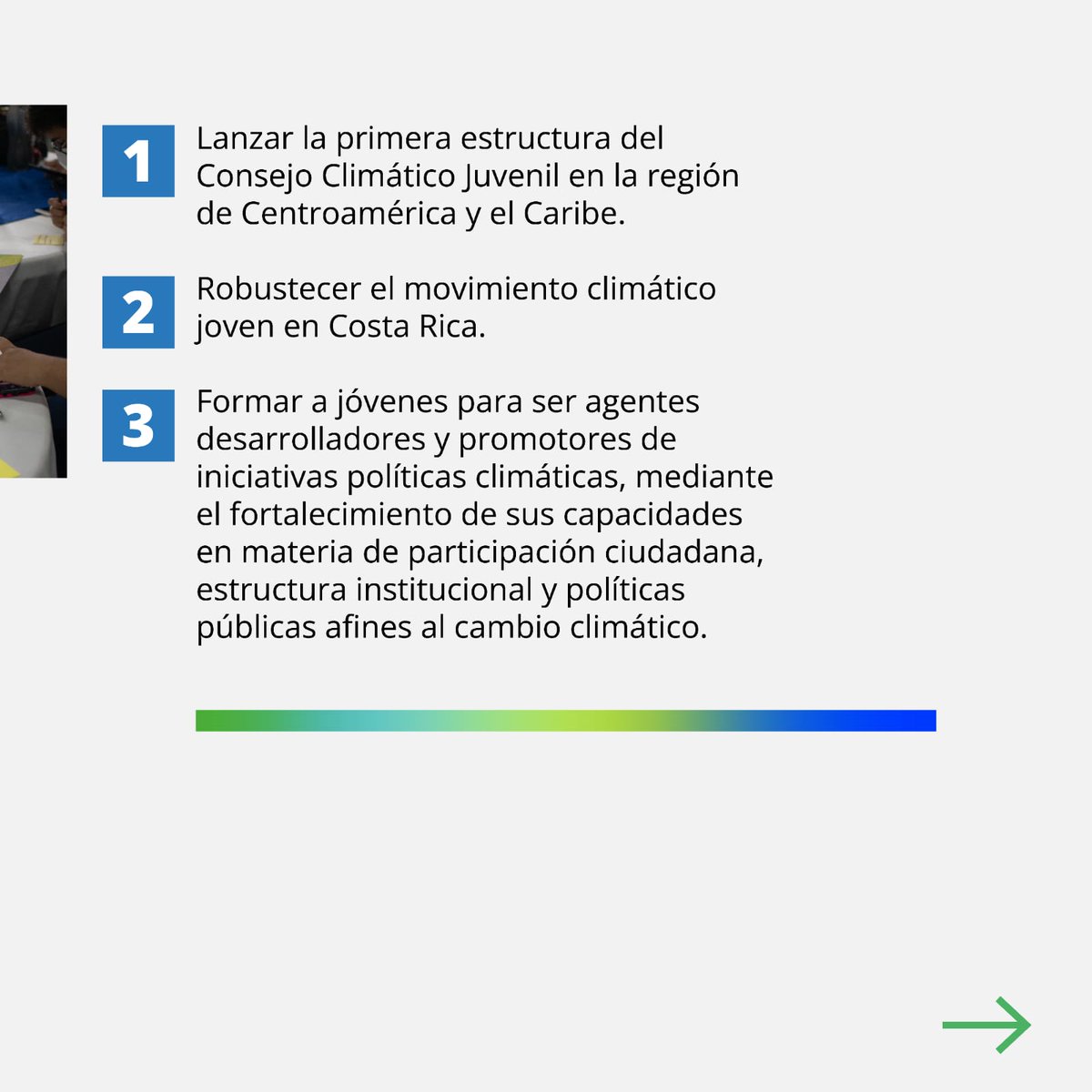 CClimaticoJCR's tweet photo. Estos son los objetivos del #ConsejoClimáticodeJuventudes
#YCCGA #YCC #ElConsejo #Incidencia #ClimateChange #CambioClimático #Juventudes https://t.co/ACsurODOsk