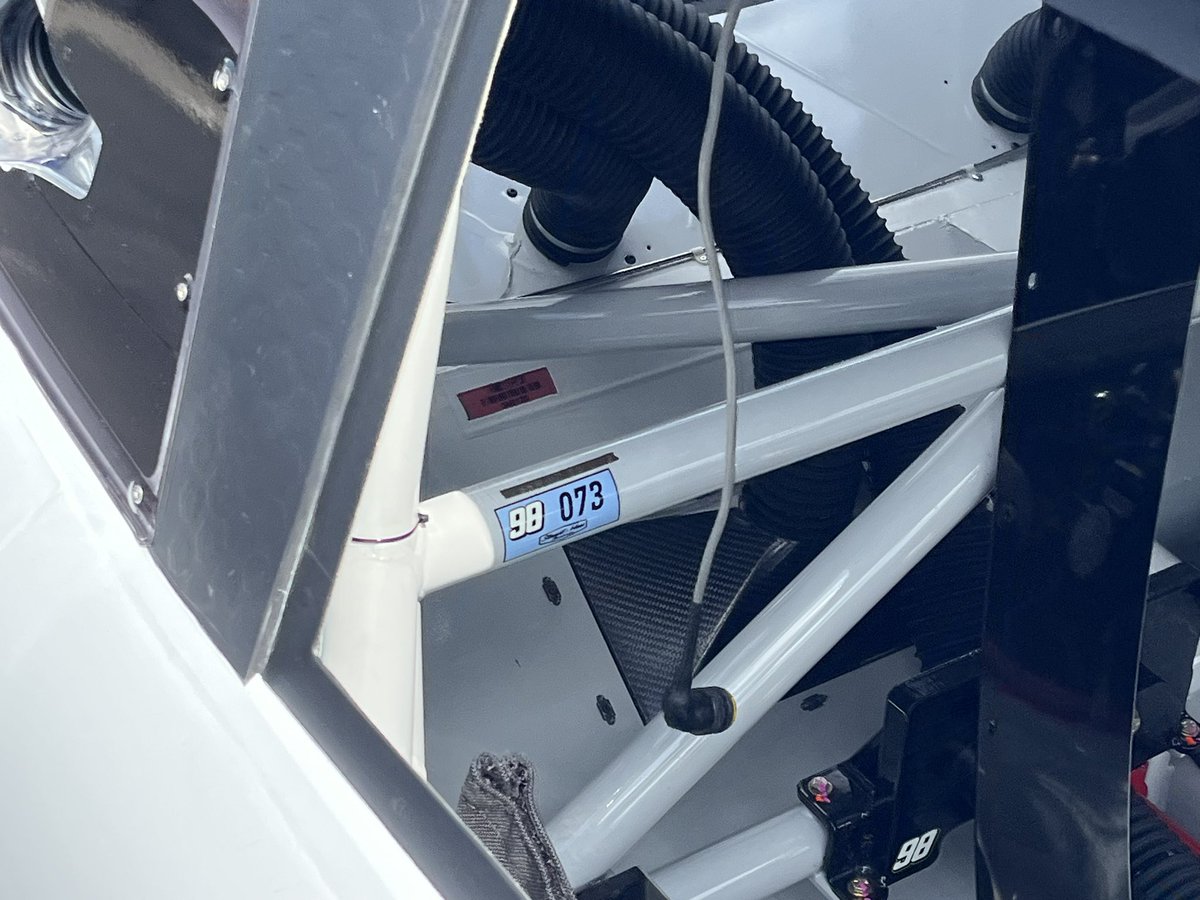 Zane Smith driving Stewart Haas Racing chassis 073. #nascar #nascar75