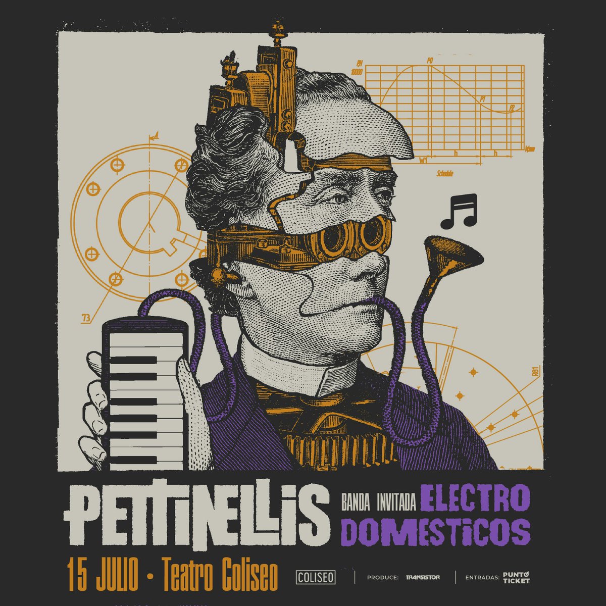 Siempre es un gusto reencontarse con amigos. Pettinellis + Electrodomésticos
15 de julio
Teatro Coliseo
puntoticket.com/evento/pettine…