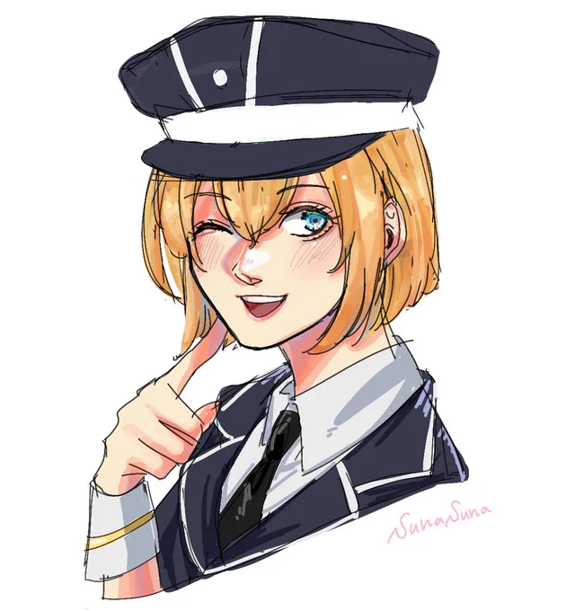 夏が近いのでボブ乱落書き