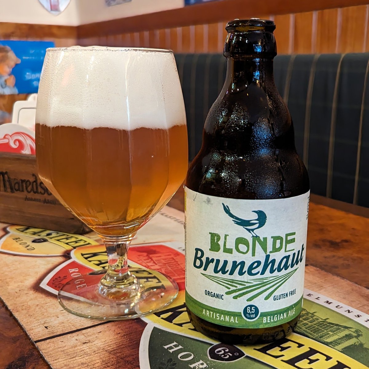 Cerveza Brunehaut Sin Gluten 🇧🇪

#brunehaut #barbelga #fuengirola