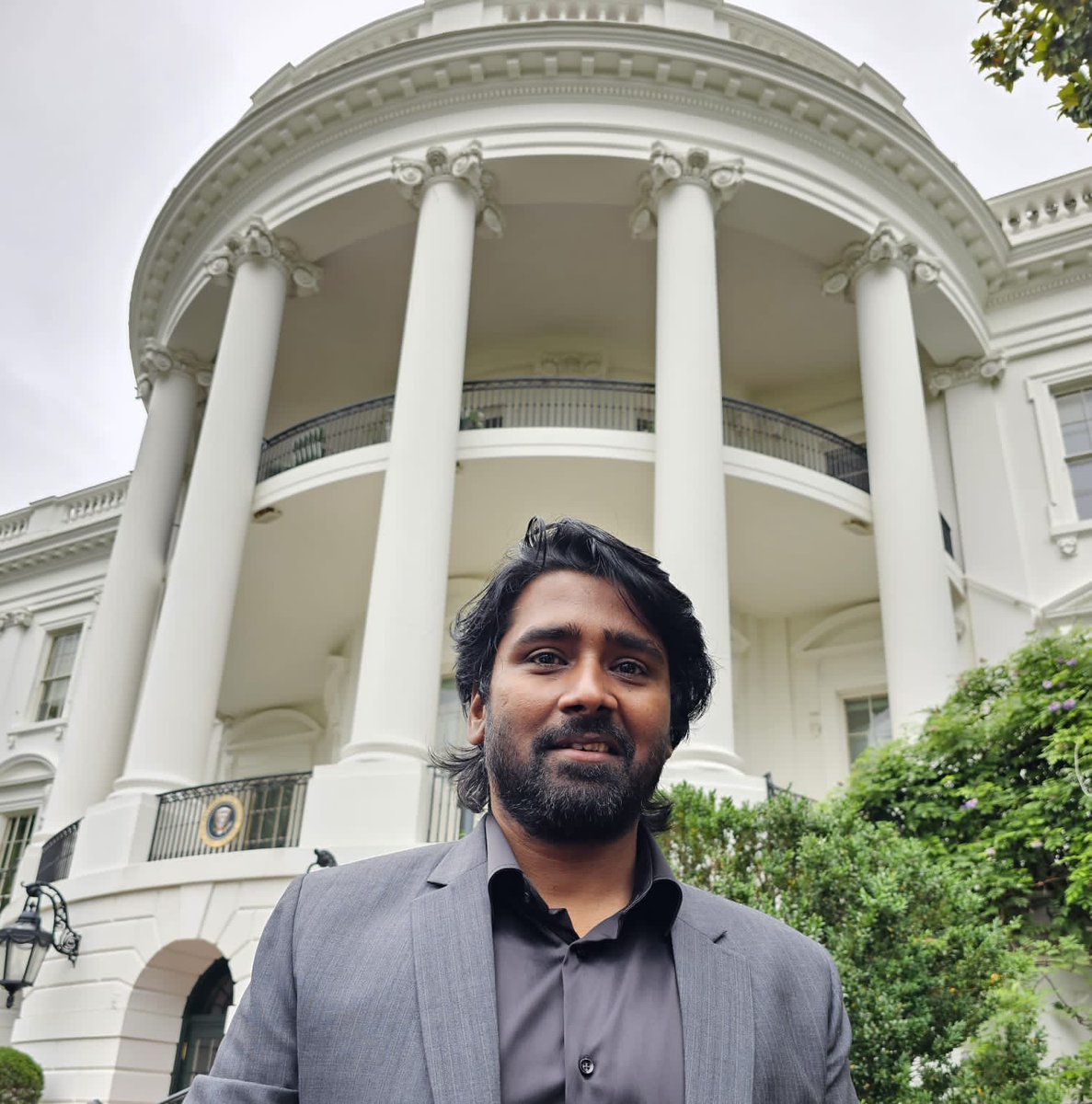 Thanks, for the invite White House! It was an absolute pleasure to witness the presidential ceremony up-close and in person. Historic honour to India and the Indian Disapora.