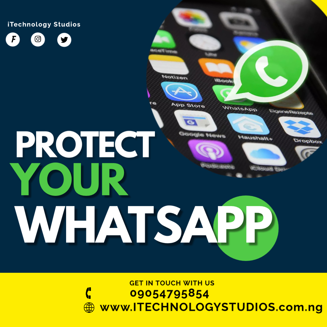 itechnologystu's tweet photo. This post is poised to help you learn various methods that will help you protect your WhatsApp account from hackers that can help for the sake of your privacy, money and family.

Here are Five (5) confirmed steps to secure your account. 
Click Herehttps://buff.ly/3XkwxmJ https://t.co/oN4n8b2o6v