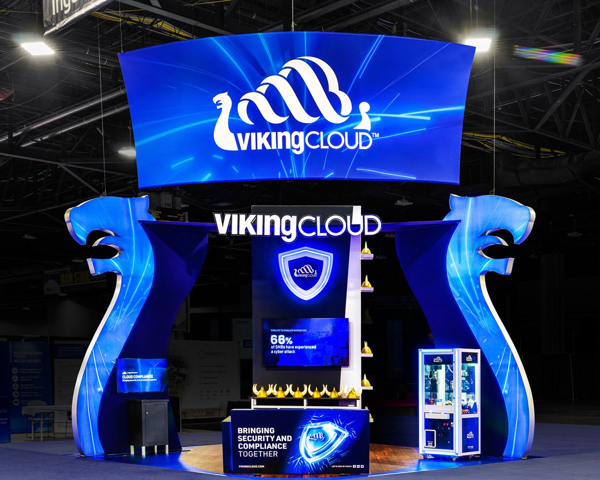 2020Exhibits's tweet image. Step into the past and join us as we revisit Viking Cloud&apos;s one-of-a-kind exhibit at TRANSACT 2023! Be captivated by their Viking ship-inspired display that left competitors in awe. Visit 2020Exhibits.com to learn more. #VikingCloud #TRANSACT2023 #2020ExhibitsProud