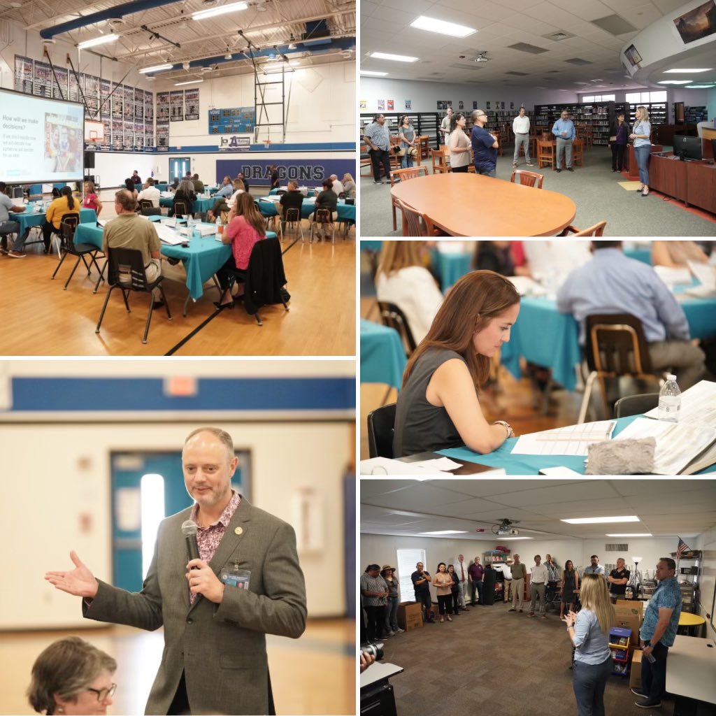 CarmanNate's tweet photo. We had a great, engaging meeting last night as the #TeamSISD Facilities Advisory Committee finalized its recommendations to meet district safety, growth and facility needs. Grateful for the dedicated group of citizens to help SISD plan for a bright future for students &amp; staff. https://t.co/e5ylaz26ig