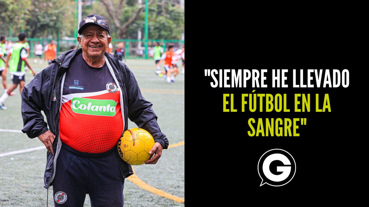 ⚽️La pasión por el fútbol la heredó de su padre, quien era fiel seguidor del <a href="/DIM_Oficial/">DIM</a>  en la época donde el conjunto paisa era conocido como ‘La danza del sol’, a causa de los jugadores argentinos que destacaban por su habilidad dentro de la cancha → rb.gy/rdksd