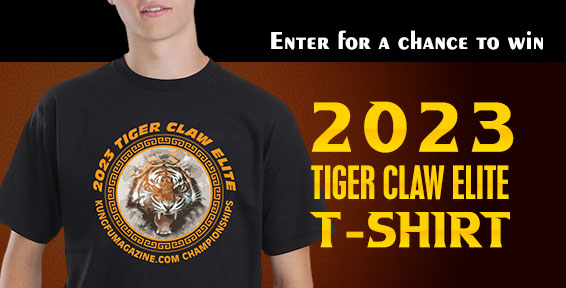 Enter to win a 2023 Tiger Claw Elite Championship T-shirt
Contest ends 7/6/2023.
docs.google.com/forms/d/e/1FAI…
#tshirt #tigerclaw #tcec #tigerclawelite #kungfu #martialarts #tiger #kungfumagazine #taichi #taijiquan #wushu #tigerclawelitekungfumagazinechampionships