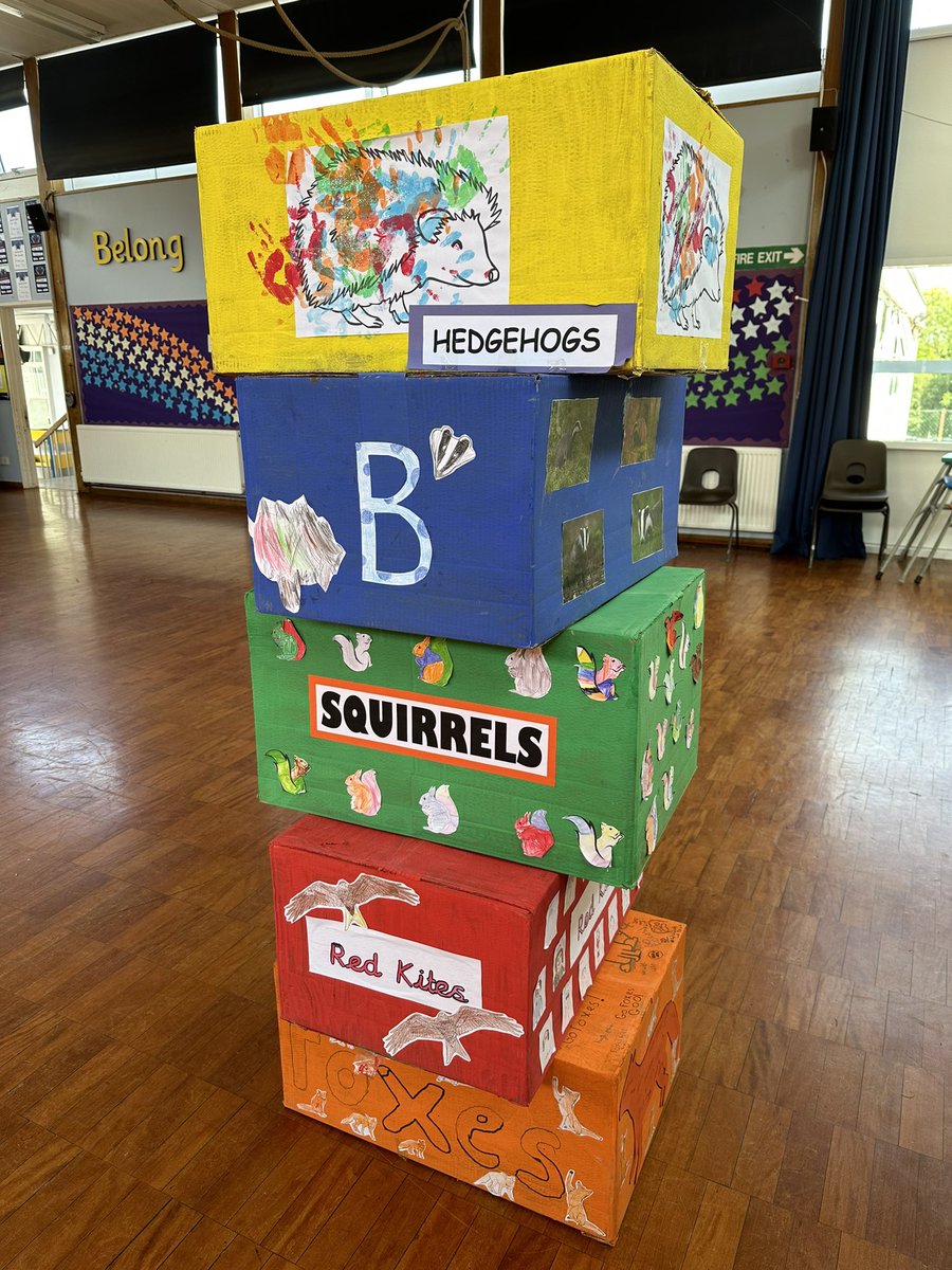 Well done to all the children this week. They have all shown continuous CHAMP skills every day during Sports Week. 
This is the order of each house. Well done to Squirrels for winning Sports Day but a huge well done to Hedgehogs for being overall winners this week 🙌🏼 🏅