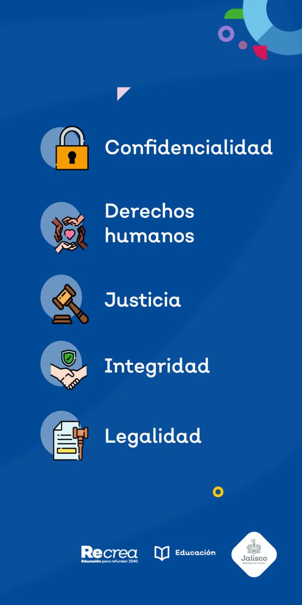 Es fundamental que nos familiaricemos con los principios de integridad profesional que guían el desempeño de nuestras funciones como servidores públicos.

Aquí encontrarán información del Comité de Ética, Conducta y Prevención de Conflictos de Interés: portalsej.jalisco.gob.mx/etica/