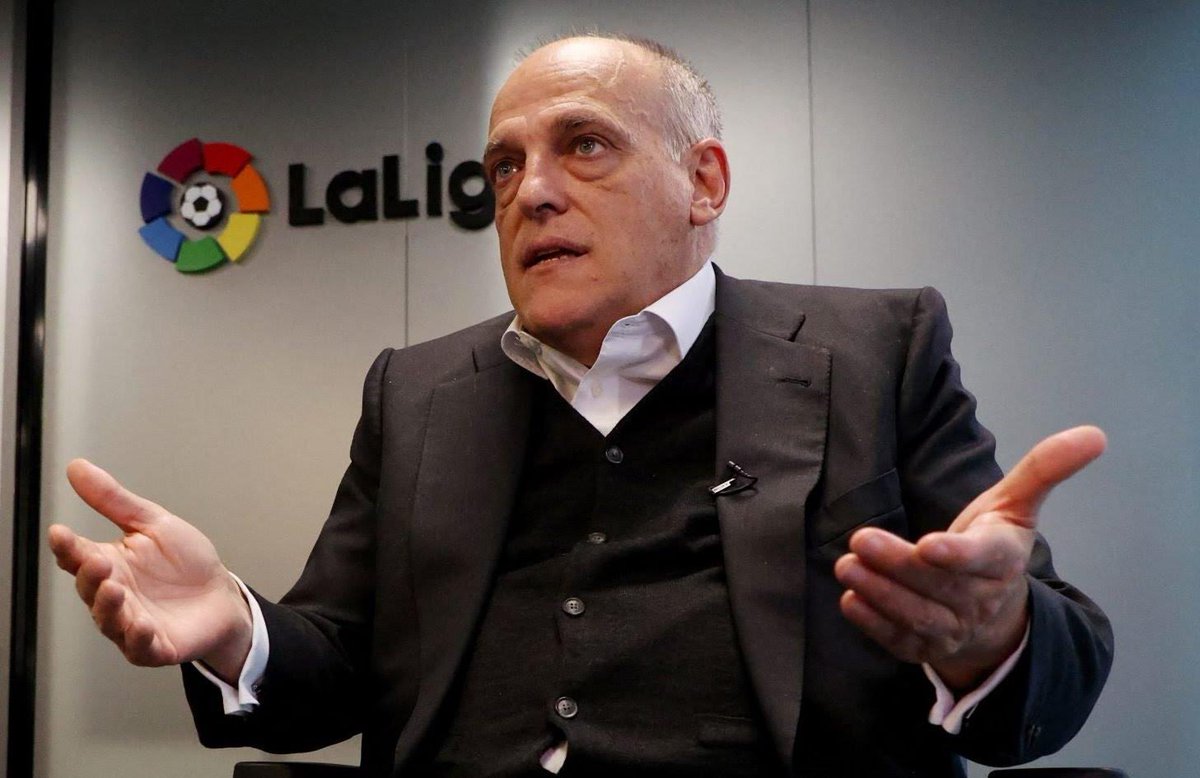 michaelvipe's tweet photo. “El #RealMadrid tiene capacidad para fichar a #Mbappé’, estas fueron las palabras de Javier #Tebas, el presidente de #LaLiga, aumentando la presión hacia el jugador. El delantero podría salir ya este verano, pero ¿a qué precio? https://t.co/g0qqwuNR7C