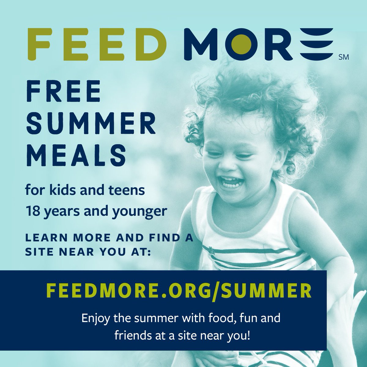 FeedMoreInc's tweet image. 🗣️Free meals for kids and teens at sites across #RVA 🗣️ 

Find a site near you at FeedMore.org/summer or by texting &apos;FOOD&apos; or &apos;COMIDA&apos; to 304-304.

#FreeSummerMeals #SummerHunger