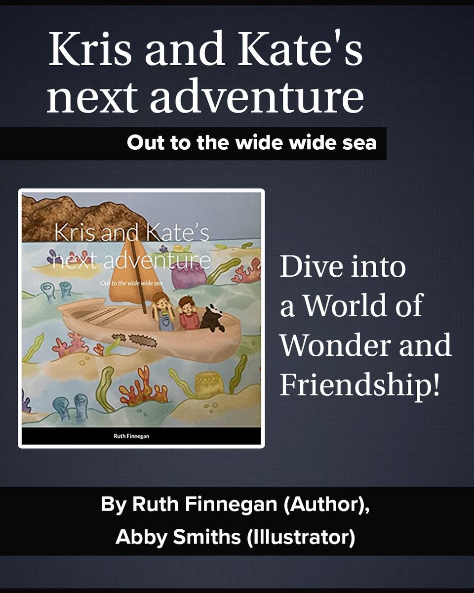 An Amazing book - Explore the wonders of the deep sea alongside Kris, Kate, and their spirited companion Hollee! A captivating tale that sparks curiosity and imagination. #ChildrensBooks @ruth_finnegan amazon.co.uk/dp/1447712730/