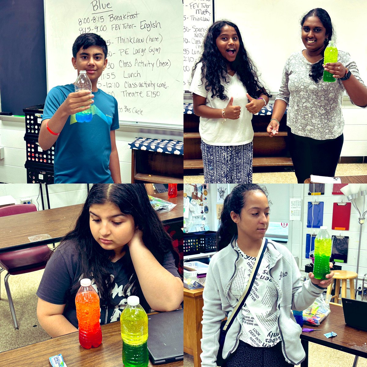 misspolevchak's tweet photo. Today at @JCPSKY Backpack League at Ballard High School we took time for some science fun and made Lava Lamps!! #jcpsbackpackleague #ballardhighschool #sciencefun https://t.co/dF11TQCS5B