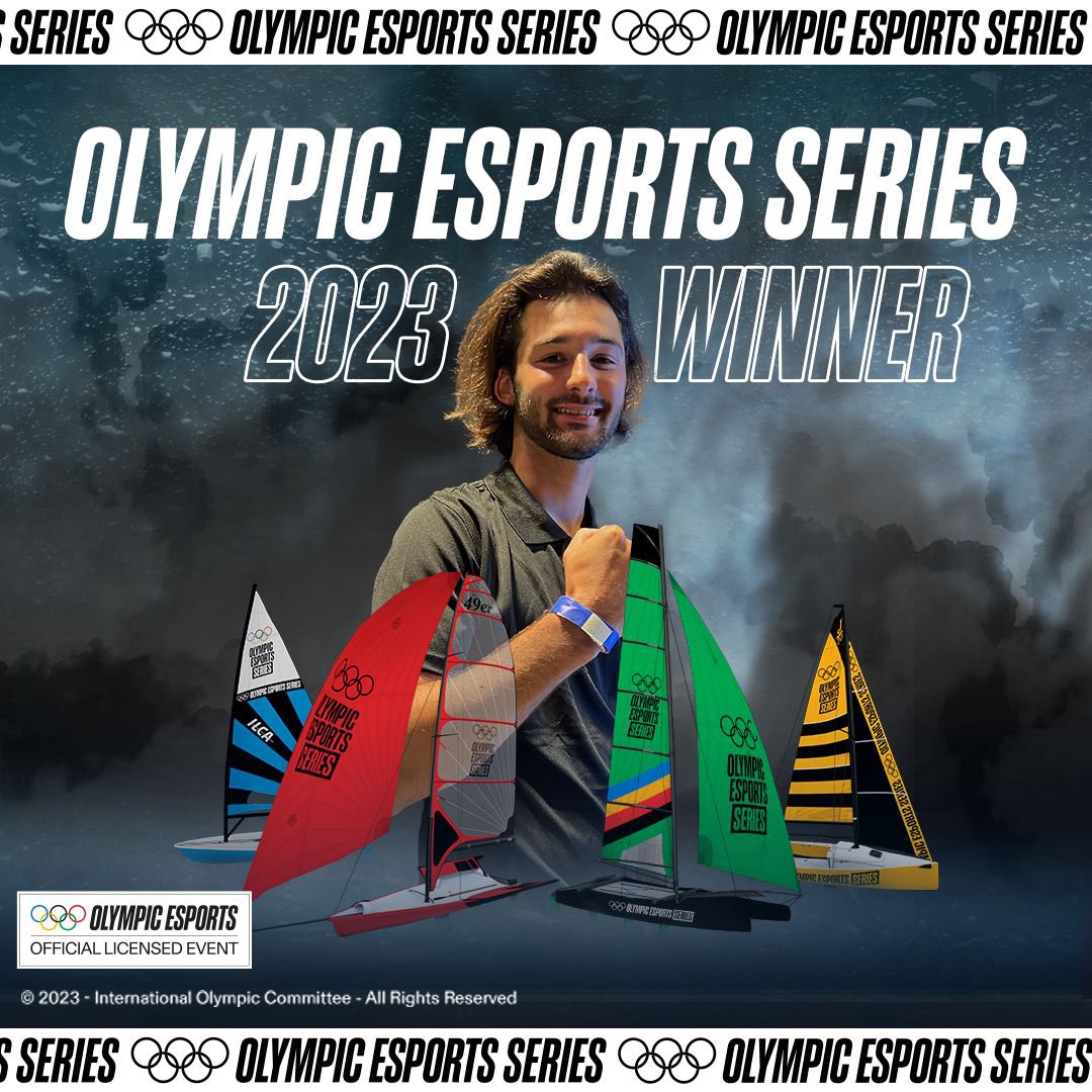 Tim Carpentier from France is an Olympic Esports Series 2023 Sailing winner 🏆

#OlympicEsportsSeries
