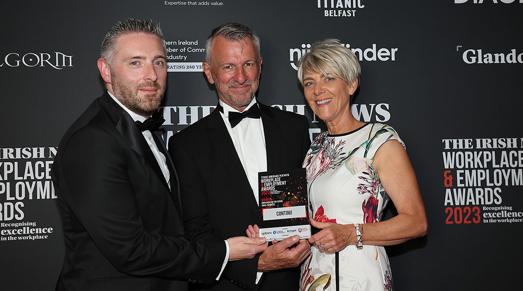 On Tuesday, Continu had the honour of being recognised in the Irish News News following our win at the Irish Workplace and Employment Awards. Thank you to our team for all their hard work! 🎉 Link: bit.ly/Irish-News

#continu #employerofthefuture