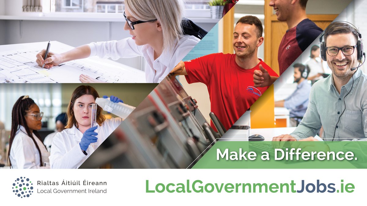What a day! Thanks to everyone who took part in and followed #YourCouncilDay #DoLásaChomhairle

Like what you see? Then a career with a local authority could be for you! Find out all you need to know at localgovernmentjobs.ie

#LocalGovJobs #MakeADifference
