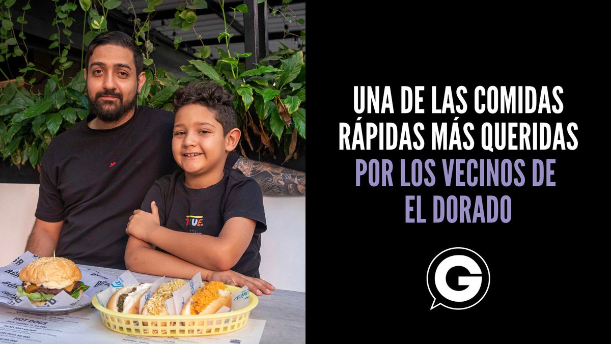 🌭🌭 Gabriel Jaime Gómez y su hijo Emiliano, con tan solo 7 años, tienen un negocio de perritos gourmet en el barrio El Dorado en Envigado. En su carta ofrecen sabores mexicanos, argentinos y otras recetas propias → rb.gy/dxnu7