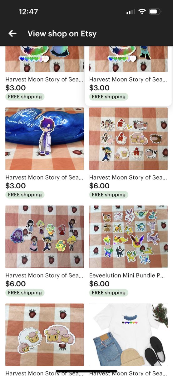 BluefeatherEtsy's tweet photo. All this and more available on my shop!! Come celebrate the release of SoS: A Wonderful Life with me!! No code needed♥️🐓 https://t.co/mCtsr4HEIi #FridayMorning #StoryofSeasons #AWL #AWonderfulLife #HarvestMoon #Farmer #FarmSim #Cow #Chicken #Popuri #StardewValley #ACNH https://t.co/2W9gWXfUyj