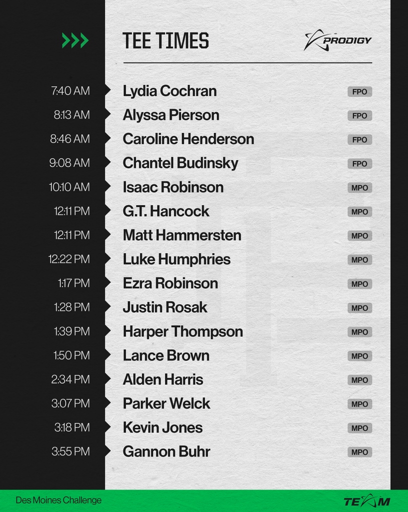 Prodigy Disc on Twitter "It's the second week of three consecutive