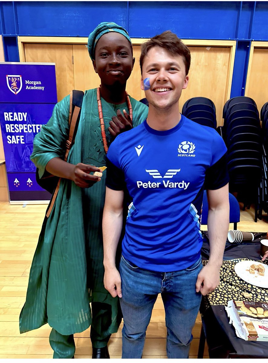 RamsayMaths's tweet image. Culture day @morganacademy1