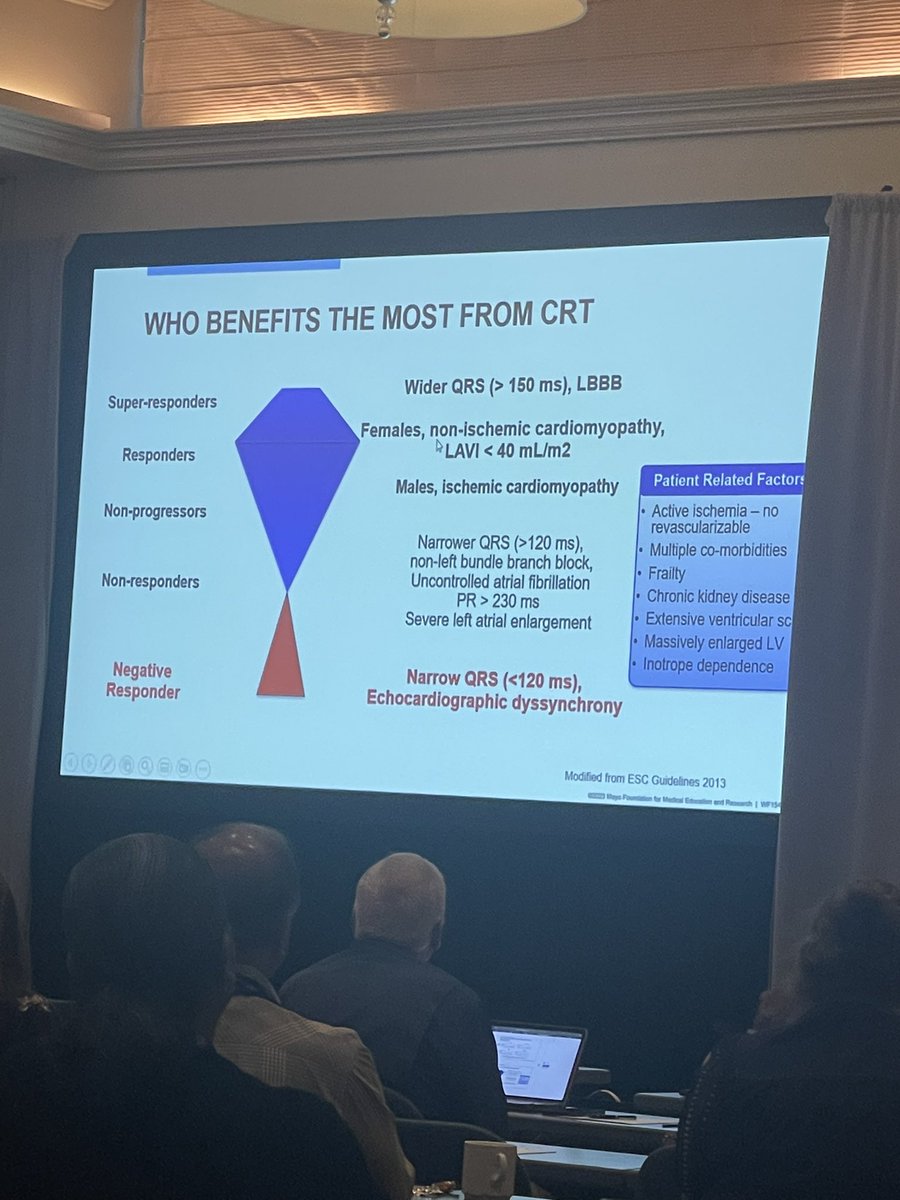 abhishek_mbbs's tweet photo. My dear friend @f_delcarpio teaching us about CRT response … @MayoClinicCV device summit @SivaMulpuruMD @drvrvaidya https://t.co/g6VwpkkbY7