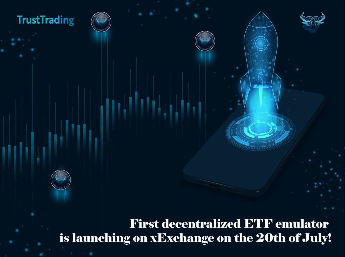 Join the #revolution of #trading!

Prepare for the #launch of the first #decentralized #ETF emulator launching soon on the <a href="/MultiversX/">Multiversᕽ</a> #xExchange. 

#egld #elrond #mvx #multiversx #egldcommunity #bitcoin #BTC #BitcoinETF #CryptoTrading #Bullmarket #Ethereum #BNB #Binance #OKX