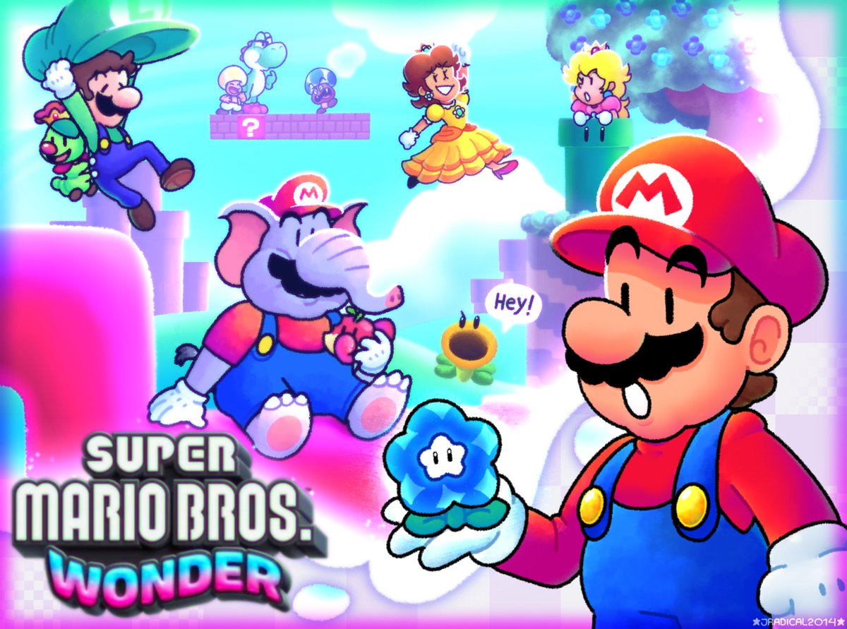 ✨🌀W O  N  D  E  R🌀✨

#SuperMarioBrosWonder #Mario #NintendoSwitch #MarioBros