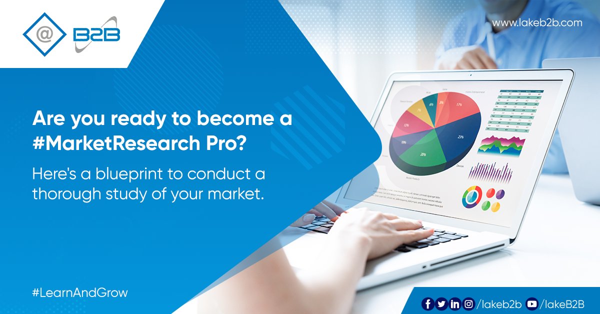 The key to unlocking business success- effective market research💡
Discover the steps to gather valuable insights, analyze data, and make informed decisions that drive growth.
Here's a guide for you to #LearnAndGrow
bit.ly/3BbVyX5

#MarketResearch
#DataAnalysis
#LakeB2B