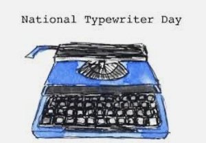 #WritingCommunity show me your typewriters if you have one #NationalTypewriterDay