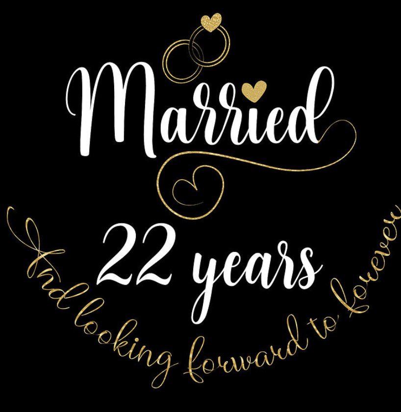 hart0623's tweet photo. Today marks 22 years of marriage for me and my husband. I just thank God that He has blessed and kept us through the good and bad, ups and downs and allowed us to have 4 beautiful children through this union. #WeStillDo #Hart2Hart https://t.co/yhg88lRQfs