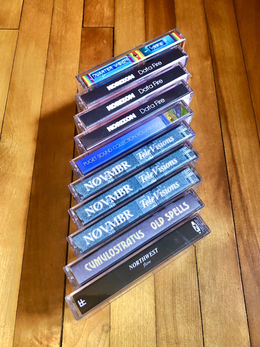 FuzzyGroundhog's tweet photo. So this is what it looks like when @PSCoIIective sends you a mountain ⛰️ of (well-packaged) 📦 📦 📦!  But oh, what treasures lie inside.

With many other electronica ⚡️ super fans, I am STOKED to see PSC back in action.  Thx to you and all the brilliant artists pictures here. 🙏🏻 https://t.co/7BCN142LAF