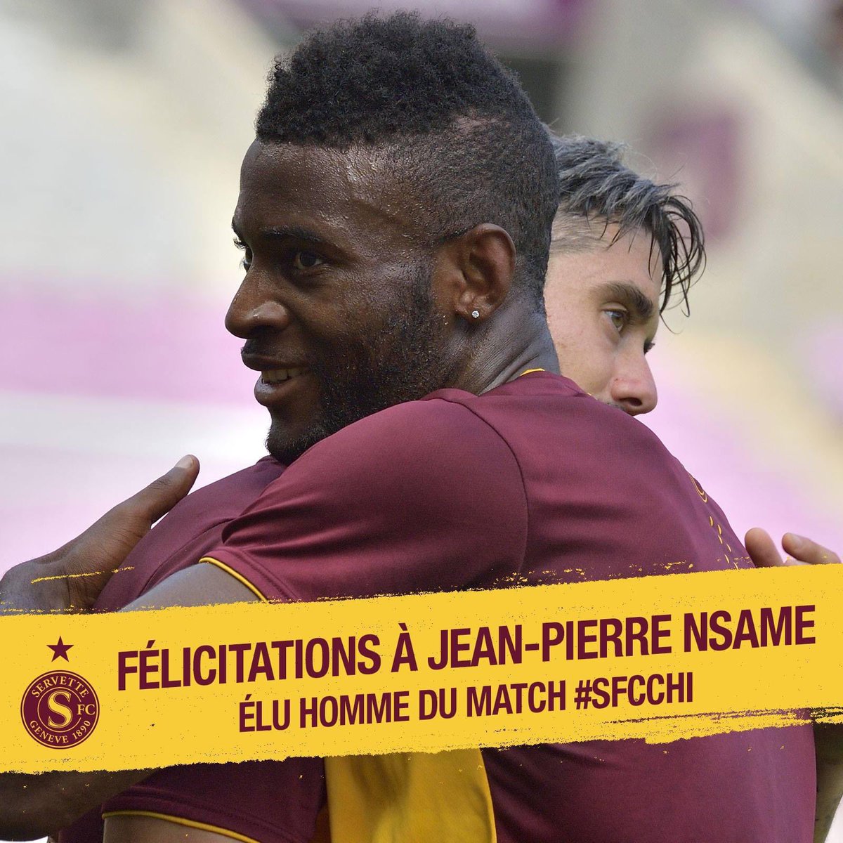 <a href="/Nsa33Ns/">NsameJr</a> Je posterai une photo chaque jour jusqu'à ce que <a href="/Nsa33Ns/">NsameJr</a> signe à Servette ou dise clairement qu'il ne rentrera pas à la maison cet été. Jour 20. Avec <a href="/LpgmWill/">Will Le Pogam</a>