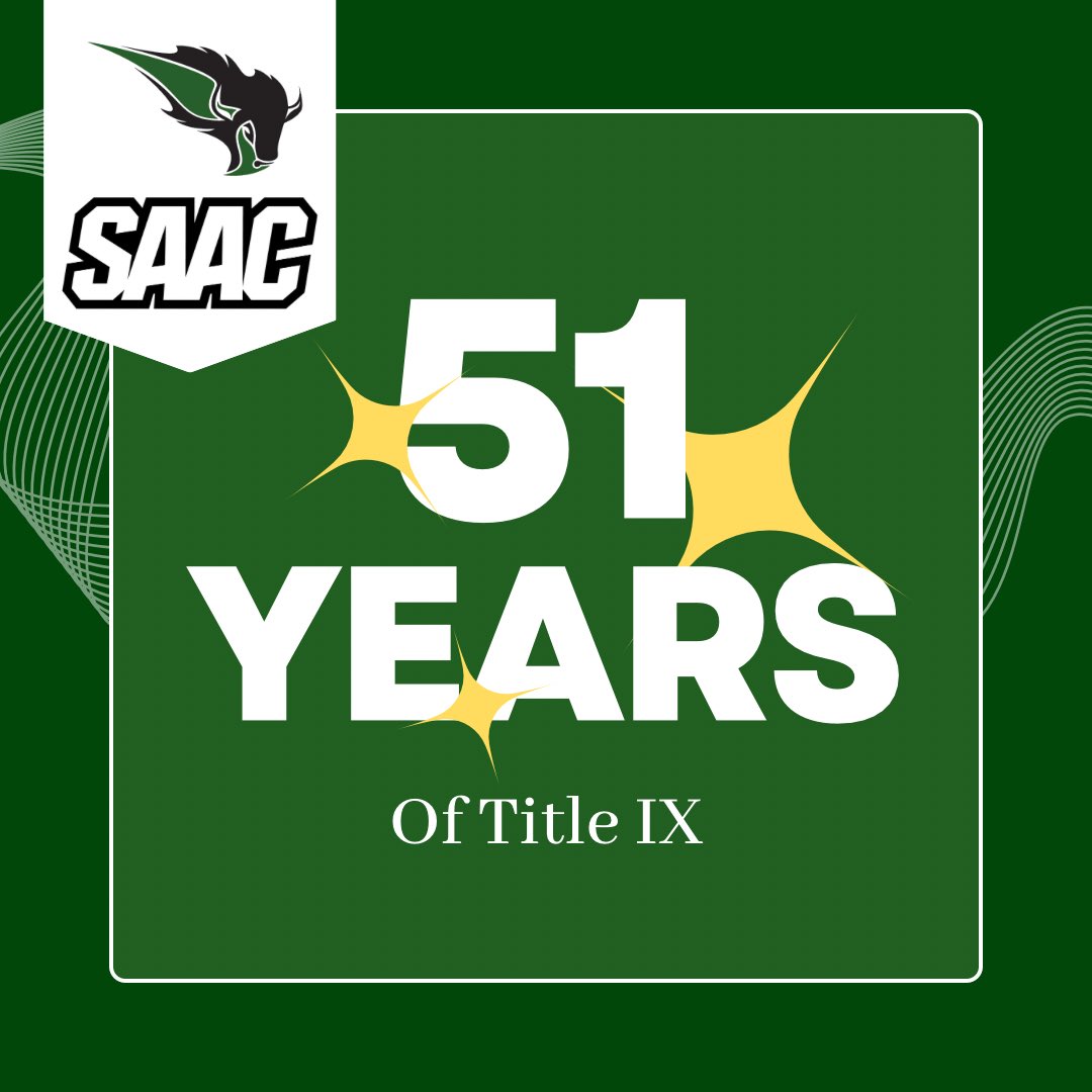 Today is the 51st anniversary of Title IX! We are so thankful for the opportunities and equality that Title IX brings us. Let us know below what Title IX means to you!