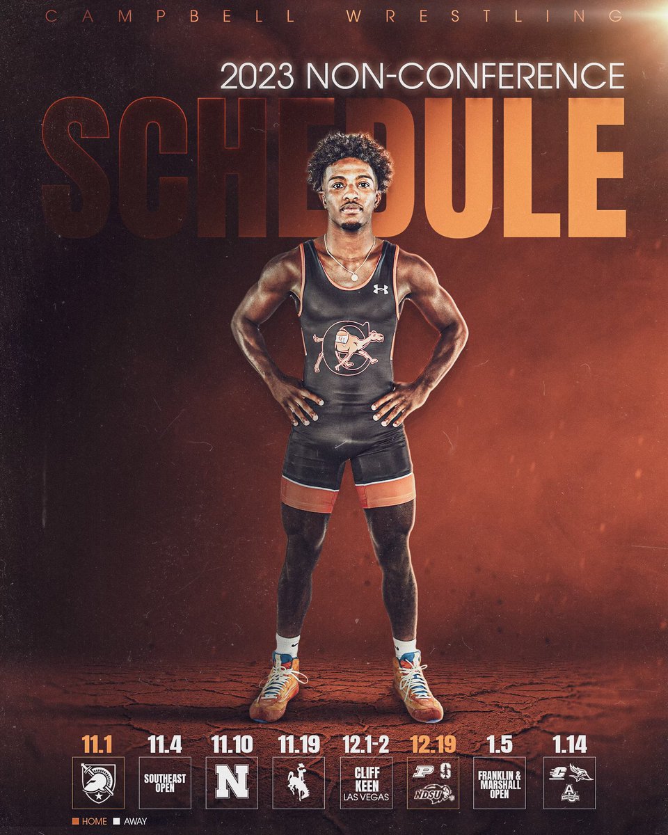 2023-2024 Non-Conference Schedule Release: 

🐪⬆️