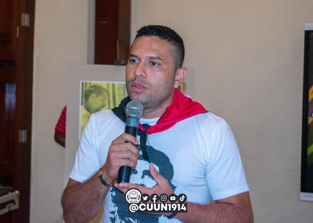 cuununan's tweet photo. Conversatorio "El Legado de nuestro Comandante Carlos Fonseca Amador", en saludo al 87 aniversario del Natalicio de nuestro Comandante Carlos Fonseca Amador.
#CdteCarlosVamosAdelante
#CUUN1914 https://t.co/mrfJy4ehXK