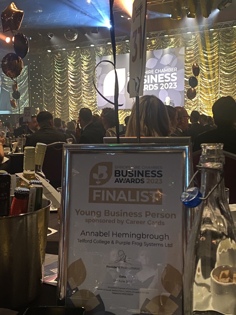 AnnabelHem02's tweet image. #SCBA2023 @telfordcollege @PurpleFrogSys !!!🎉🎉🎉🥳🥳