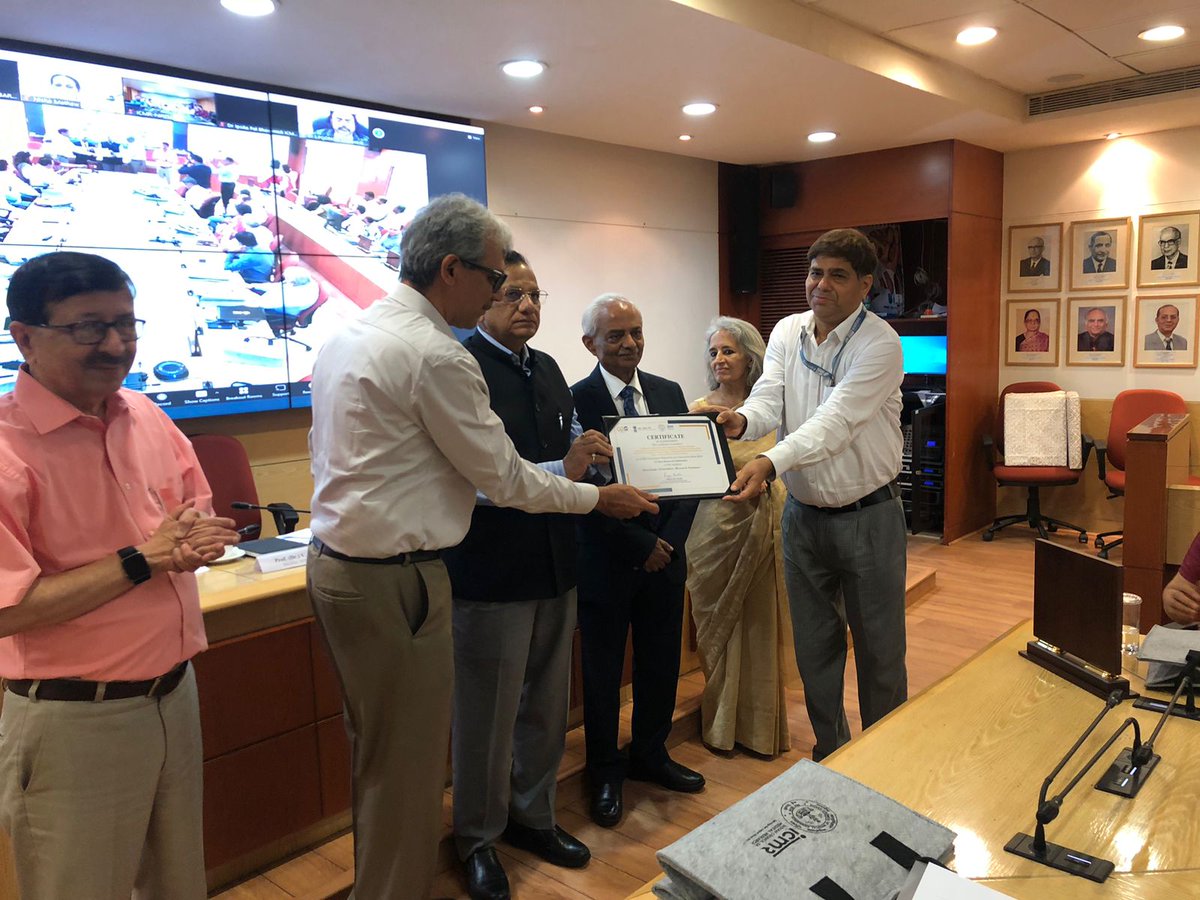 ICMR-RMRIMS received 2 certificates of achievement in Best publication and Best Innovation categories.