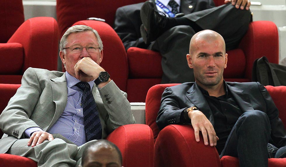 Sir Alex Ferguson: 'Mê dê 10 pedaços de madeira e Zinedine Zidane que ganharei a Champions League.'