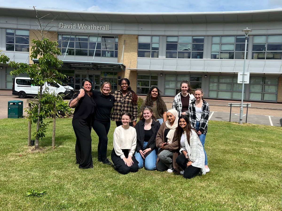 BradRebe's tweet photo. Time flies! Last day @KeeleSW, a few of our BAHons cohort taken by our fabulous Tutors- who really should have been in the pic too! #socialworkstudents https://t.co/ltYCFpQqlW