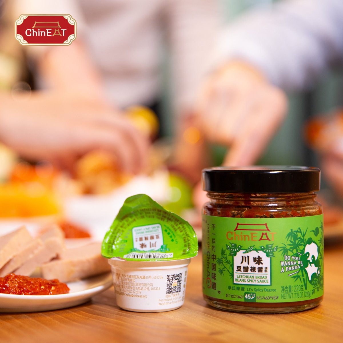 Wade into the realm of Chinese gastronomy with our Szechuan Broad Bean Spicy Sauce!

Visit chineatofficial.com and drop an Email to office@chineat.info and keep in touch with us! ⁠

#chinesefood #asianfood #cucinacinese #szechuanbroadbean #szechuanesefood #szechuanesecuisine