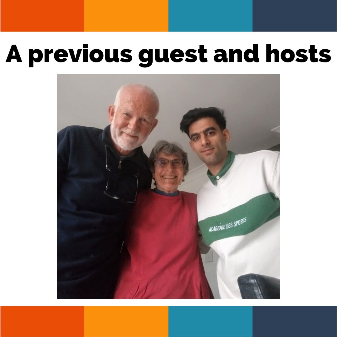 Our #fridayupdate comes with a heartwarming story from our Host Project.

A Host guest visited his former hosts and told them he was marrying his childhood sweetheart. He had remained in contact with his fiancée, whom he had left when he had moved to the UK around 8 years ago 😊