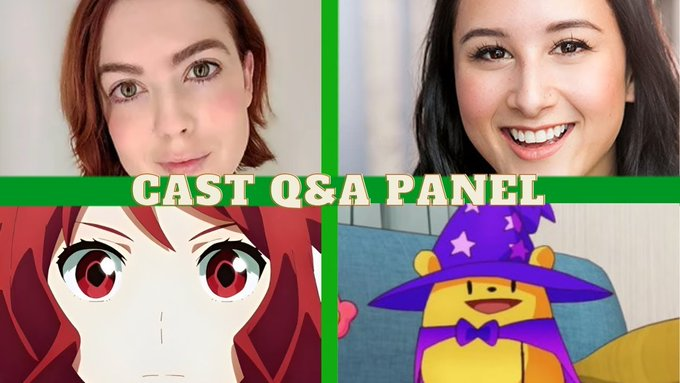 TheReactionSqu1's tweet photo. Romantic Killer English Dub VAs Deneen Melody &amp; Courtney Lin are Live right now for #romantickiller Q&amp;A Panel. 

📺https://t.co/BmxNEBx0U2 https://t.co/wTzwst2btv