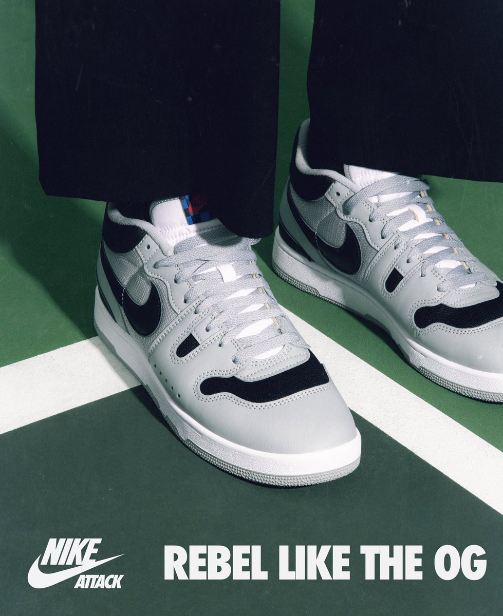 WishATL's tweet image. #NowAvailable The @Nike #MacAttack QS SP “Smoke Grey”—$120, In-Store &amp;amp; Online. 

Originally introduced in 1984, the #NikeAttack is back for rebels like you.