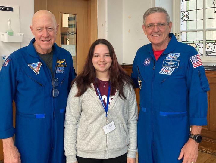 Houston schoolgirl Amber Peterson recently had the privilege of meeting up with NASA astronauts Mike Baker and William McArthur at the Scottish Space School 🚀
Read more: bit.ly/3NqXsc9