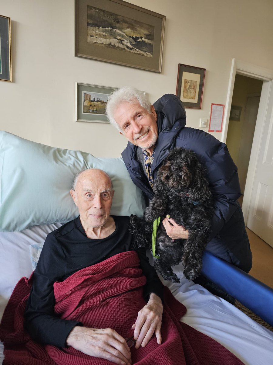 Thegeorgelayton's tweet photo. Hi Robert  - and talking of Thunderbirds, here I am with my dear friend David Graham aka "Yus, M'Lady Parker".  David will be 98 on July 11th.  Wonderful.  Currently he is the voice of "Grandpa Pig" - he recorded several episodes yesterday.  Amazing!! https://t.co/6c9C7SG57D